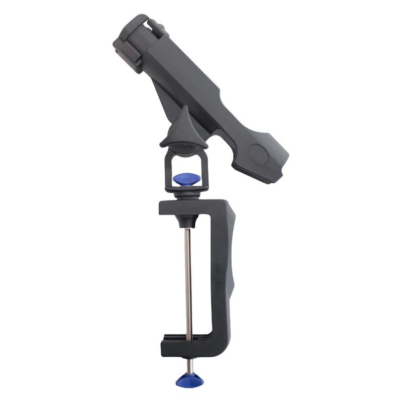 HiUmi Fishing Boat Rods Holder with Large Clamp Opening 360 Degree Adjustable Fishing Rod Racks Folding Holder (RH30-2Pack) - Image 5